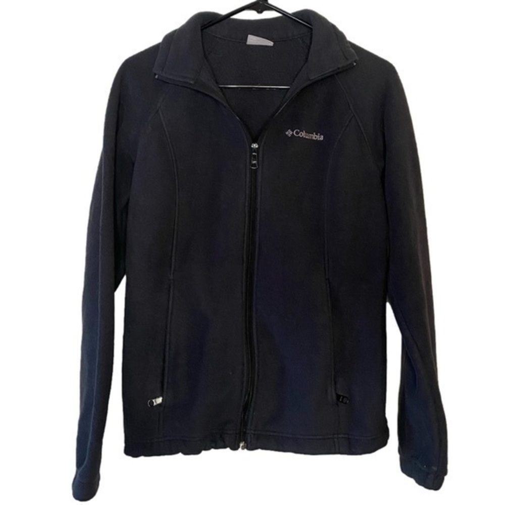 Women’s Black Columbia Zip Up